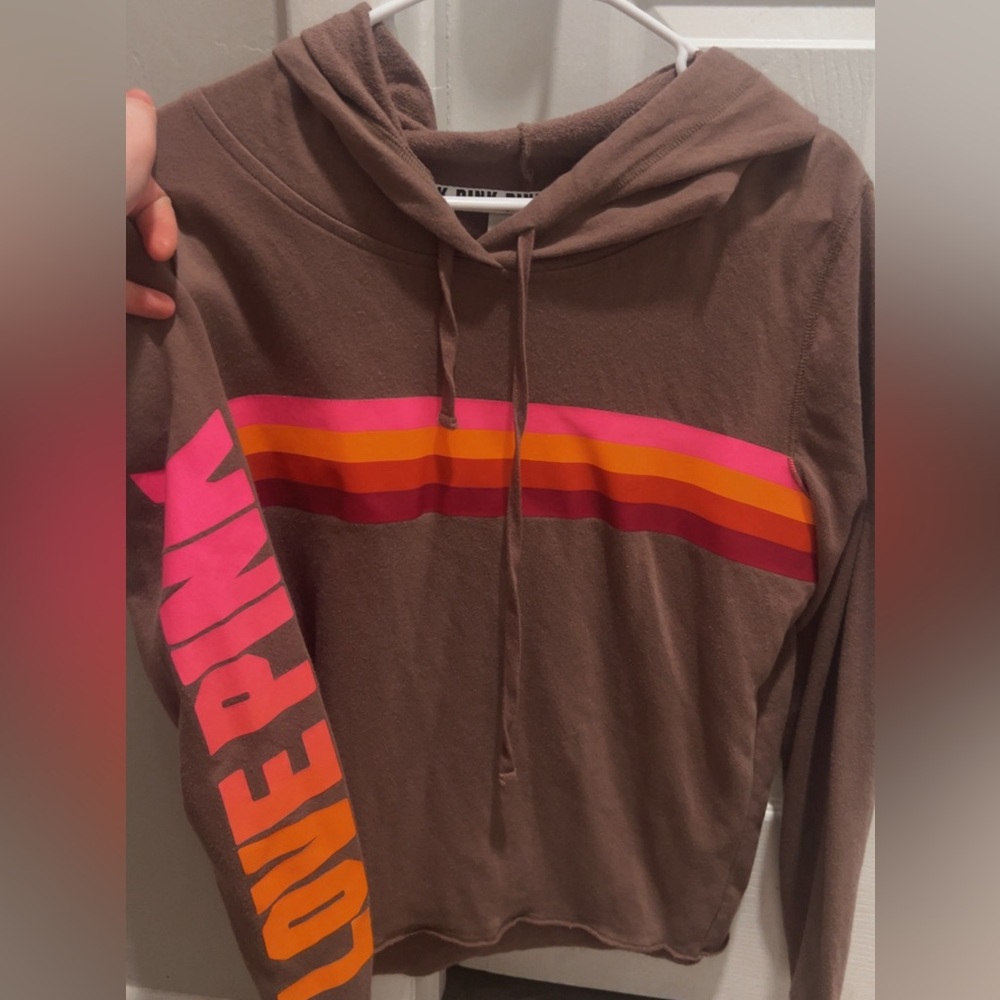 PINK Victoria’s Secret Pullover Lightweight Hoodie